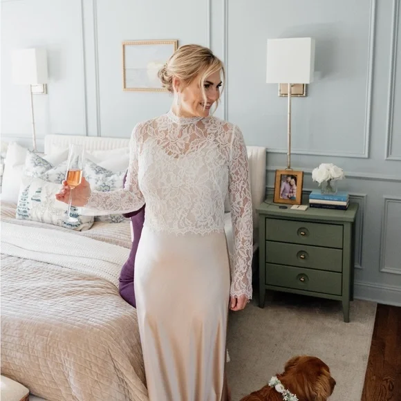 Bettina Top - Jenny Yoo - Size M - Picture 2 of 16